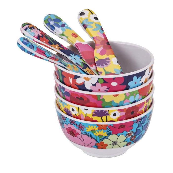 Floral Mini Bowl Set