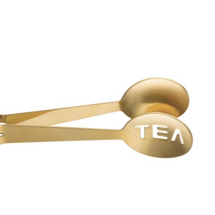 Gold Tea Tongs