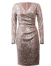 LS Sequin Dress - Southern Muse Boutique