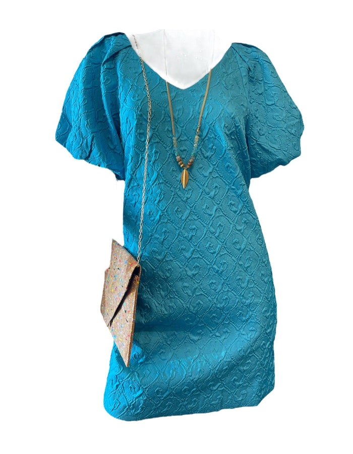 Puff Sleeve Chemise - Southern Muse Boutique