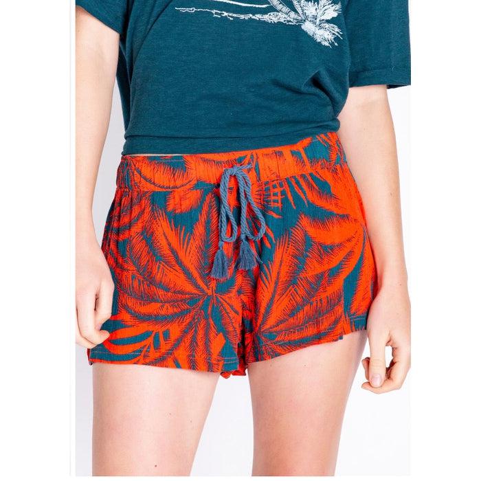 Shake Your Palm PJ Shorts - Southern Muse Boutique