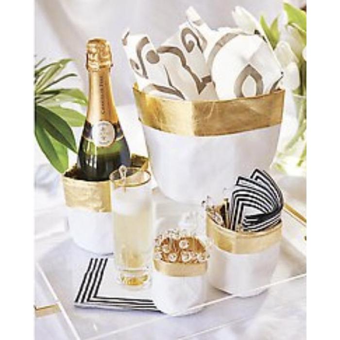 Small Washable Paper Server White - Southern Muse Boutique