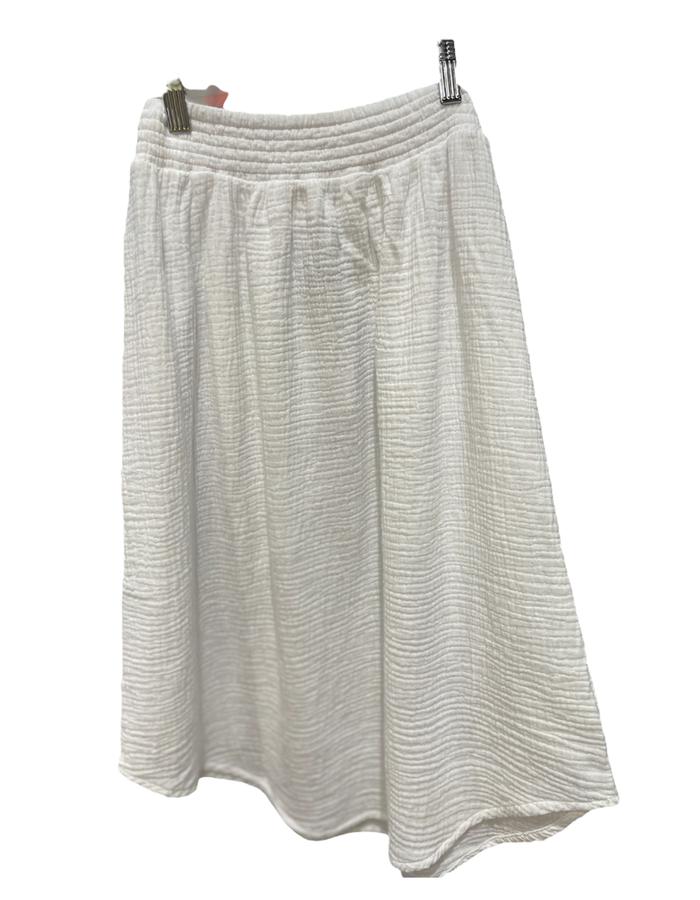 Smocked Midi Skirt - Southern Muse Boutique