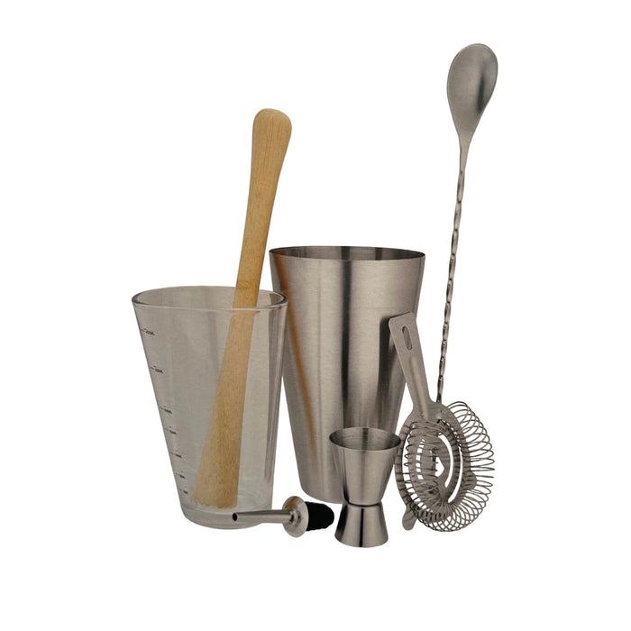 Stainless Steel 7 Piece Barware Set - Southern Muse Boutique