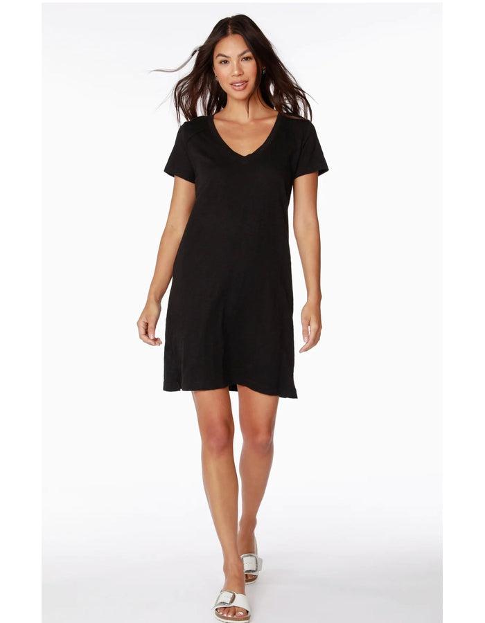 V Neck Tee Dress - Southern Muse Boutique
