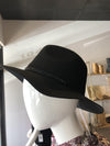 Wool Felt Hat with Beaded Trim - Southern Muse Boutique