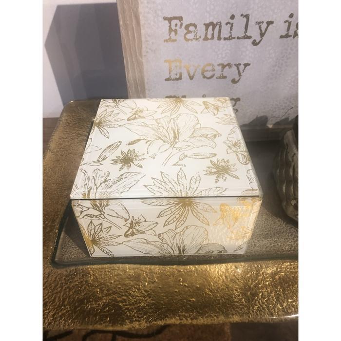 Floral Acrylic Box