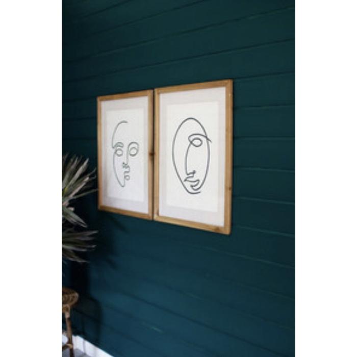 Framed Face 1 - Southern Muse Boutique
