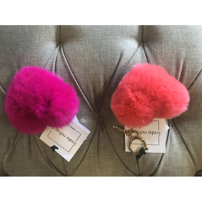 Fur Key Chain - Southern Muse Boutique