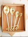 Matte Gold measuring Spoons - Southern Muse Boutique